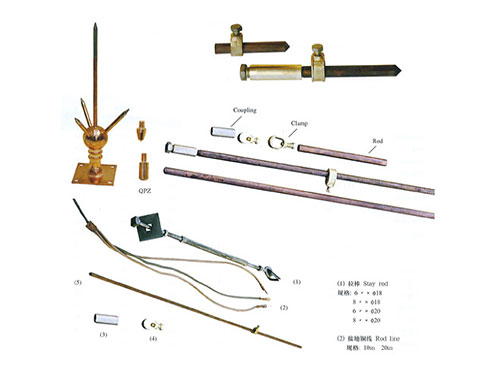 QPZ球型避雷針JDB接地棒、夾